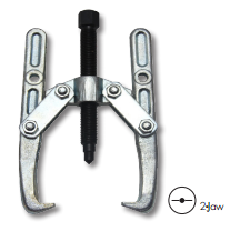 2 JAW GEAR PULLER - GERMANY STYLE (74-GP807) - Click Image to Close